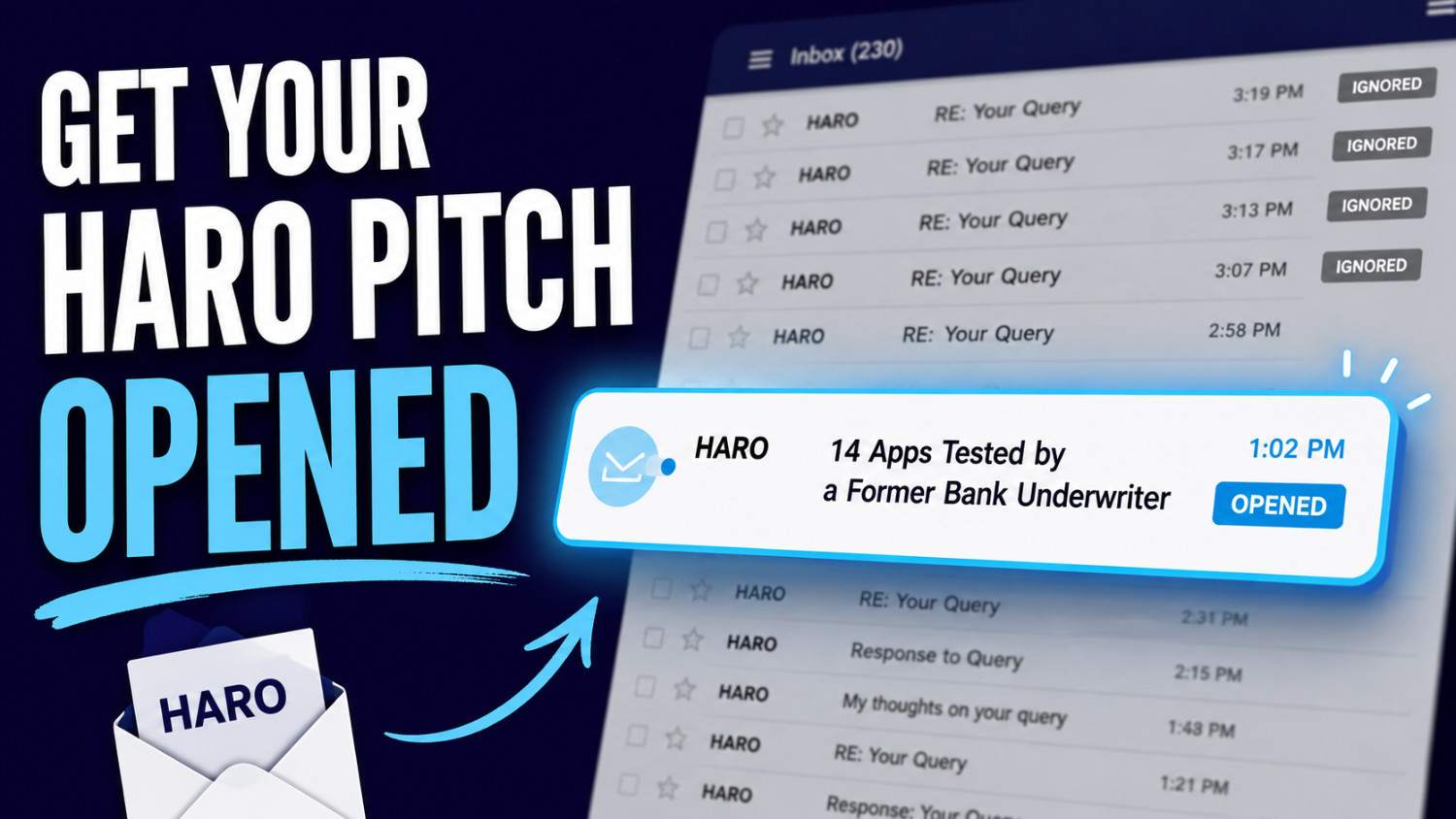HARO Subject lines example