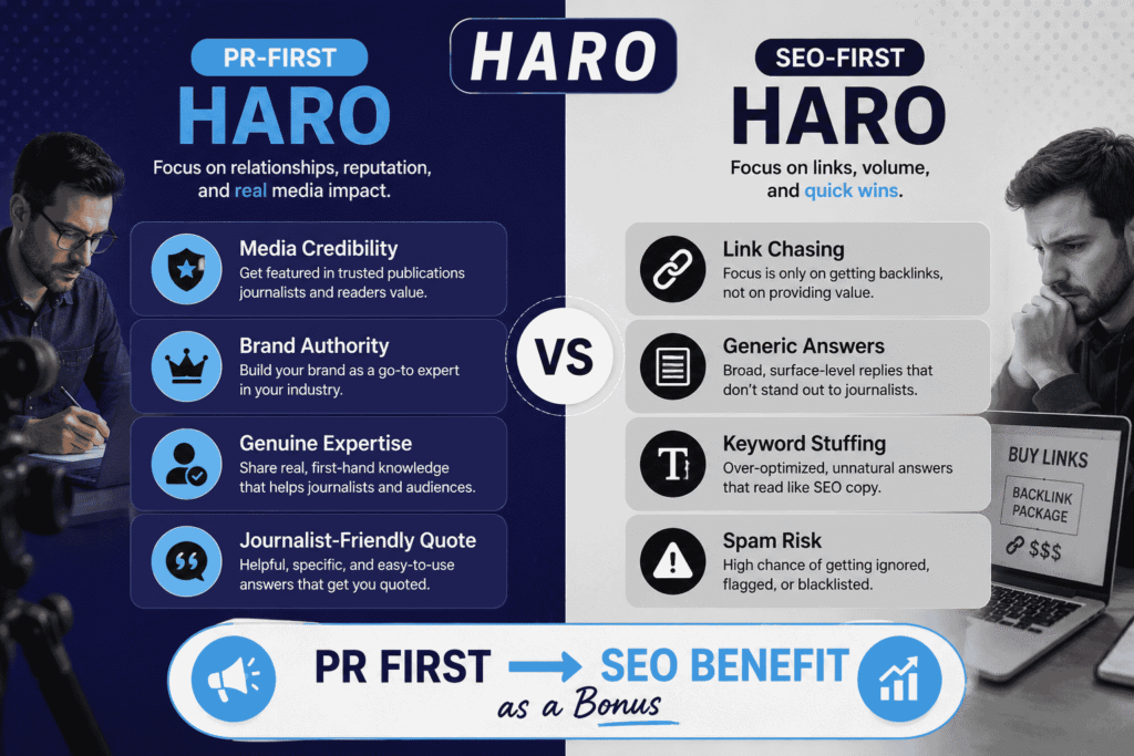 Why use haro for PR?