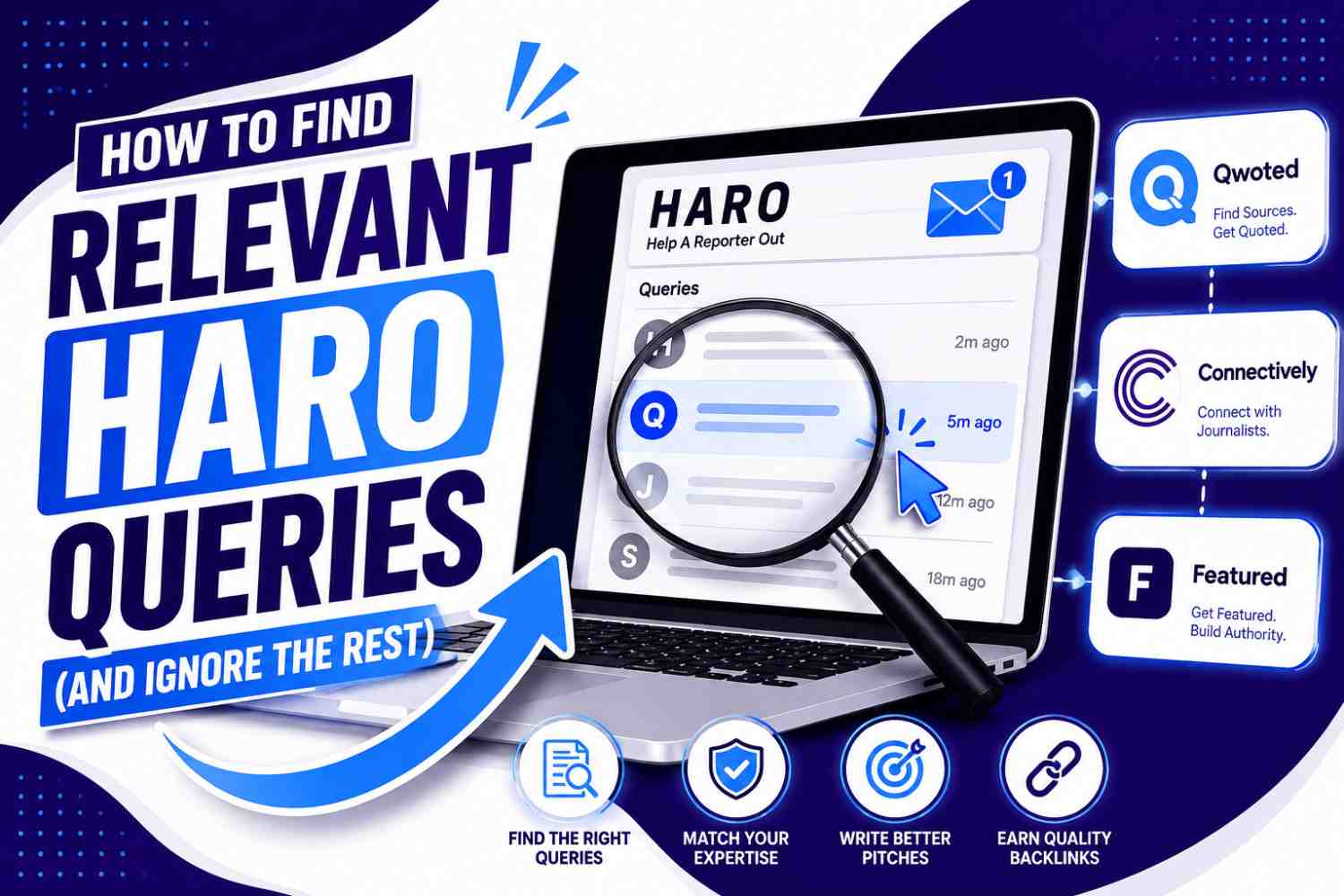 finding targeted haro requests | haro query search tips | haro relevance score | haro query filter | haro niche queries